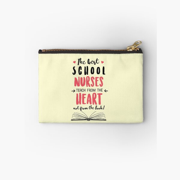 Artikelvorschau, The best School Nurses teach from the Heart Quote entworfen und verkauft von betternotes.