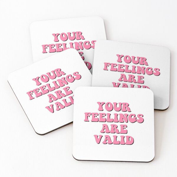 Item preview, YOUR FEELINGS ARE VALID designed and sold by emsfunkydesigns.
