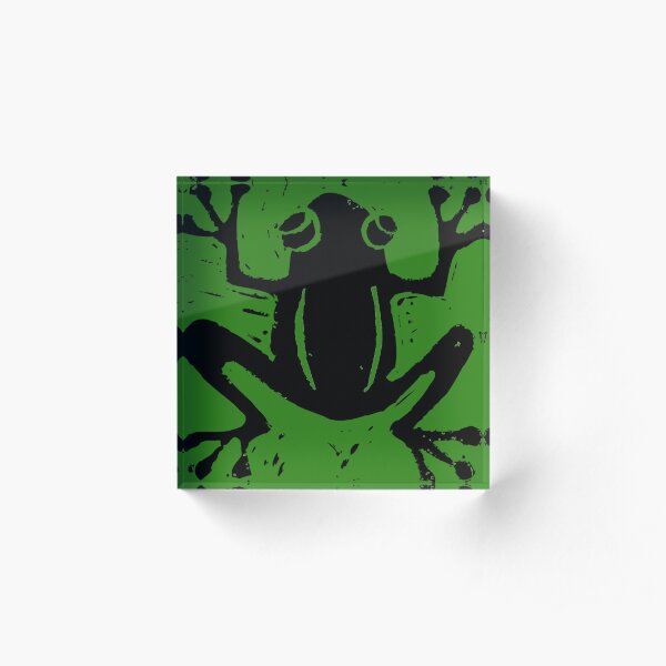 Tree Frog Acrylic Block
