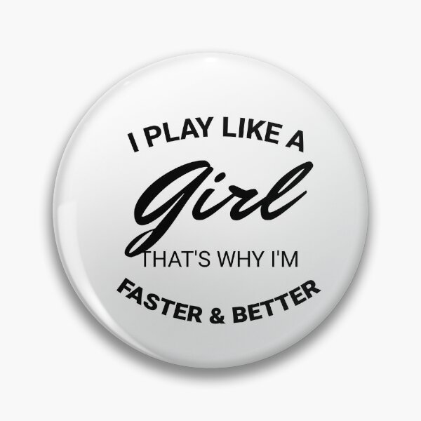 Item preview, Play like a girl, gift for volley lover designed and sold by Minimalist Quotes and Sayings.