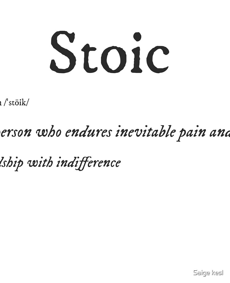 What does stoic deals mean