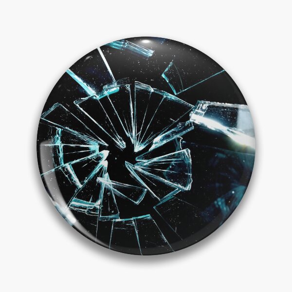 Item preview, broken glass on a black background designed and sold by photo123pro.