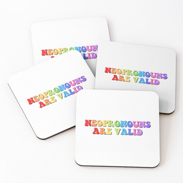 Item preview, NEOPRONOUNS ARE VALID designed and sold by emsfunkydesigns.