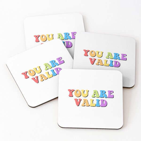 Item preview, YOU ARE VALID designed and sold by emsfunkydesigns.