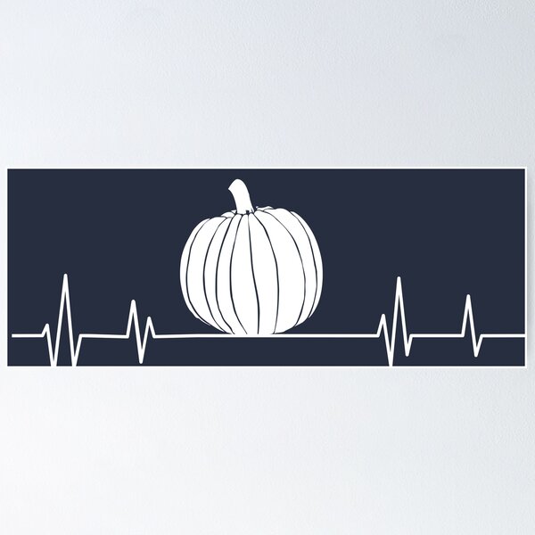 Item preview, pumpkin heartbeat ,halloween heartbeat designed and sold by ELmezz.