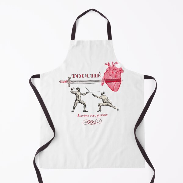 Item preview, Fencing Touche Heart designed and sold by Eva Nev.