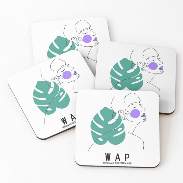 Item preview, WAP Women Against Patriarchy designed and sold by PopCoolture.