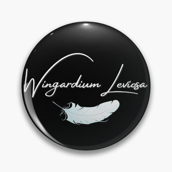 Item preview, "Wingardium Leviosa" Feather Print designed and sold by TopTrendNow.
