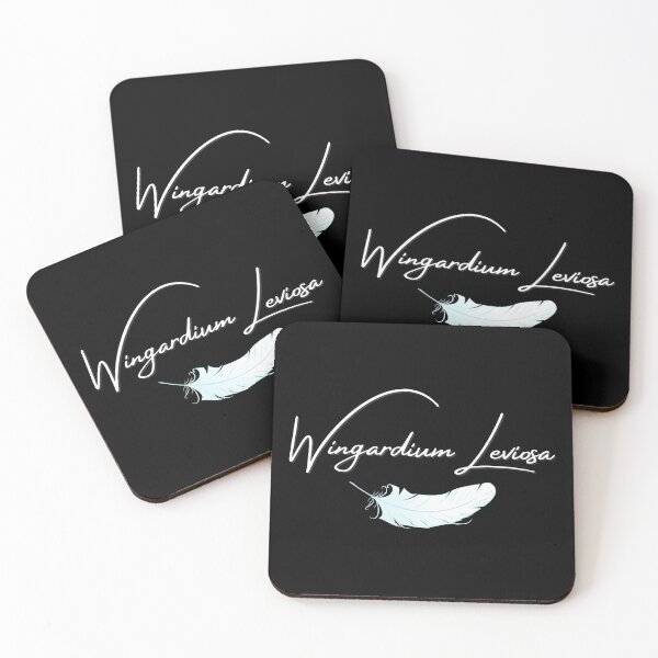 Item preview, "Wingardium Leviosa" Feather Print designed and sold by TopTrendNow.