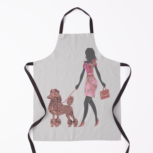 Item preview, Poodle elegance in pink designed and sold by ThePoodleandCo.