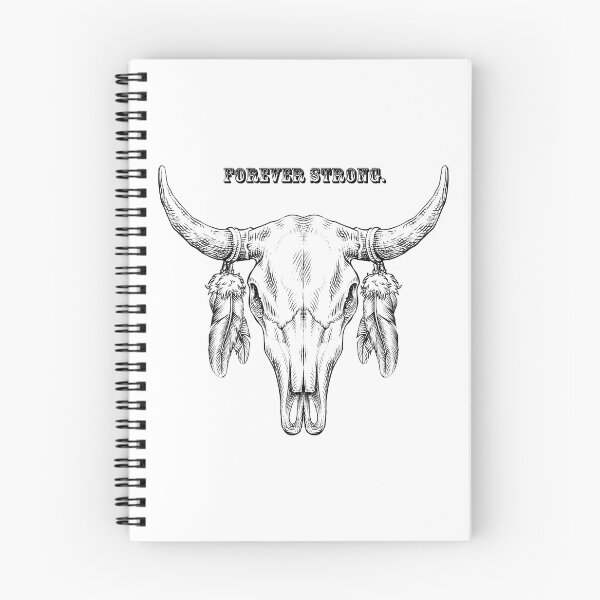 Item preview, Forever Strong Western Steer Skull Design | Cowboy | Cowgirl | Farm | Ranch | Nature | Bull designed and sold by westpeakus.