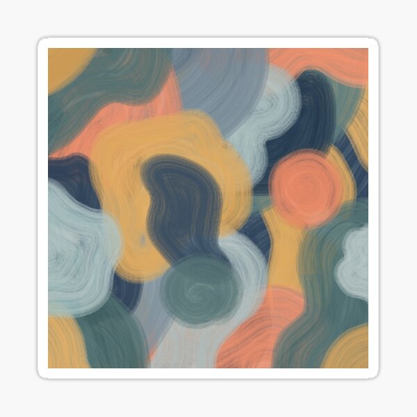 Blurry Landscapes Sticker