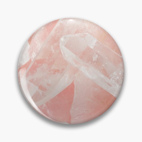 Item preview, Blush Pink Rose Quartz Crystal designed and sold by newburyboutique.