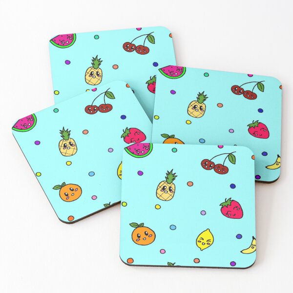 Item preview, Happy Go Lucky Fruits. designed and sold by NiaNatorArt.