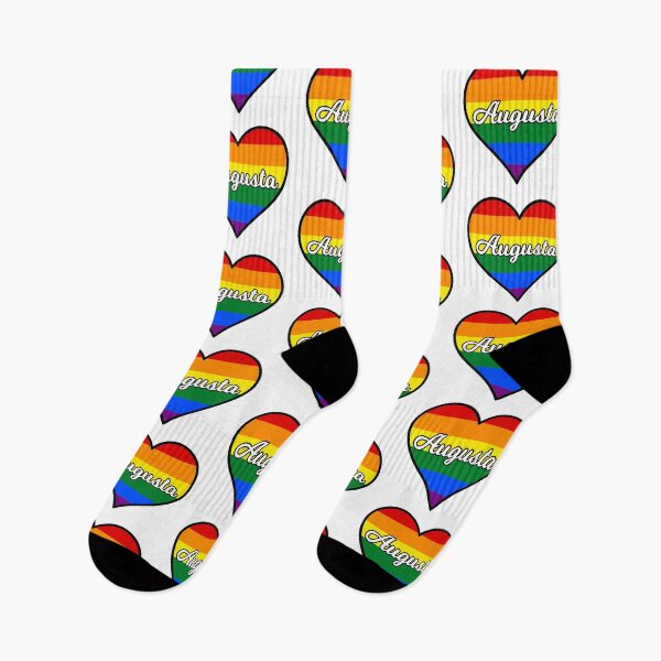 Item preview, Augusta Maine Gay Pride Heart designed and sold by fearcity.