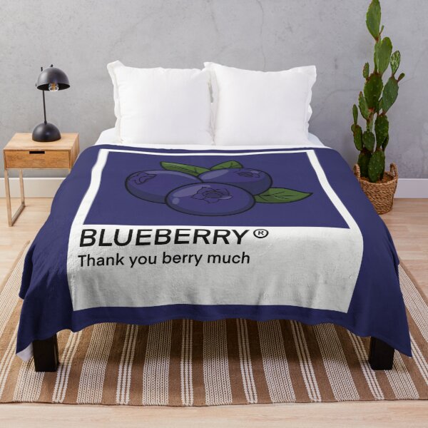 Item preview, Color- Blue Blueberries designed and sold by Fruit-Tee.