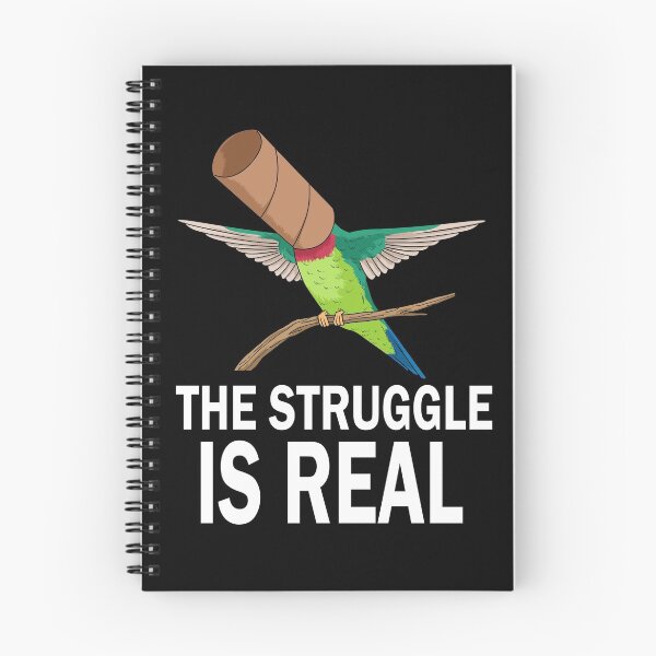 Item preview, The Struggle is Real Hummingbird Gifts Men Hummingbird designed and sold by DSWShirts.