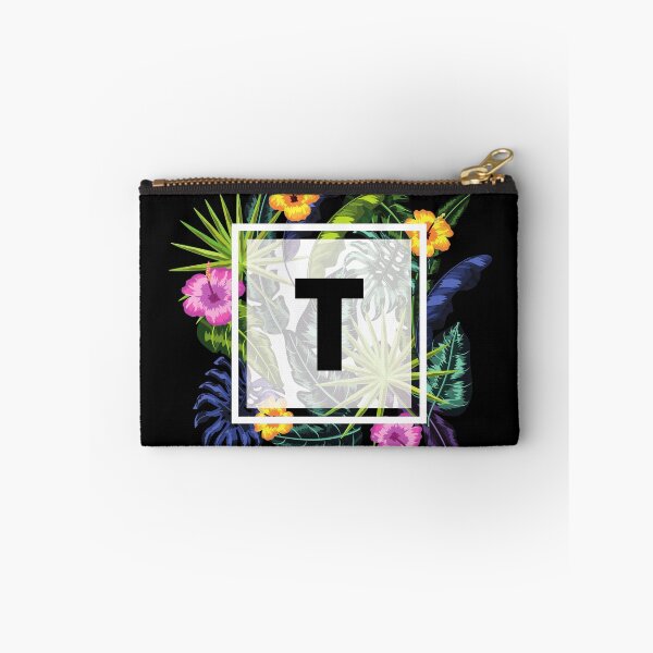 Item preview, Floral Tropical Letter T designed and sold by LamV.