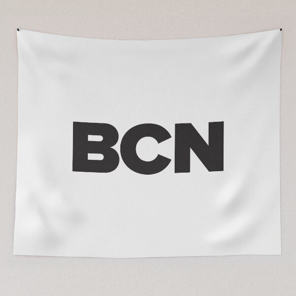 Item preview, BCN - Barcelona proud city print - black  designed and sold by retropetrol.