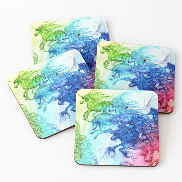 Item preview, The swan and the unicorns designed and sold by Nadine Thome.