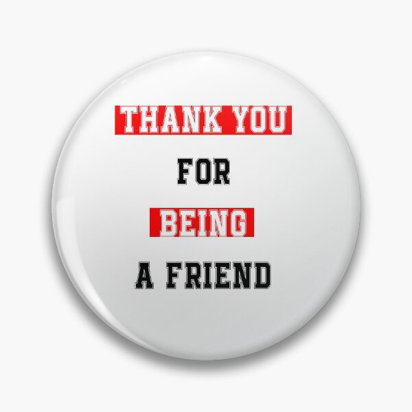 Item preview, thank you for being a friend Classic  designed and sold by Essoly.