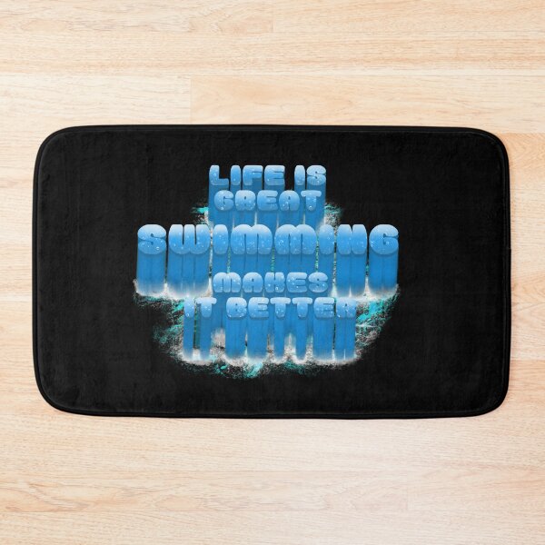Item preview, Life Is Great Swimming Makes It Better designed and sold by Zwembad Vergelijker.