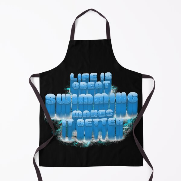 Item preview, Life Is Great Swimming Makes It Better designed and sold by Zwembad Vergelijker.