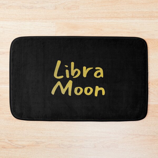 Item preview, Libra Moon Text Yellow designed and sold by leomooncreates.