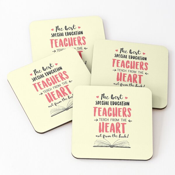 Item preview, The best Special Education Teachers teach from the Heart Quote designed and sold by betternotes.