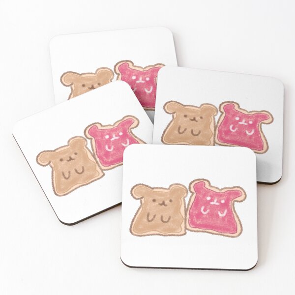 Item preview, PB&J Bear Toast  designed and sold by yasmeenelamin.