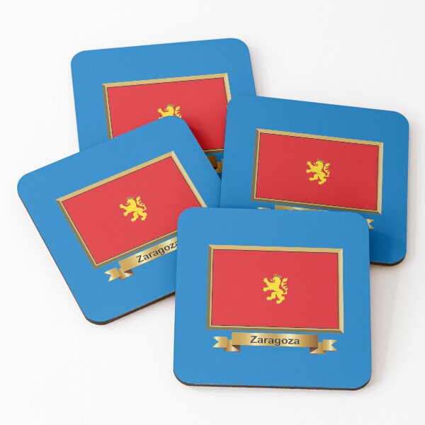 Item preview, Zaragoza Flag Gifts, Masks, Stickers & Products (N)  designed and sold by mpodger.