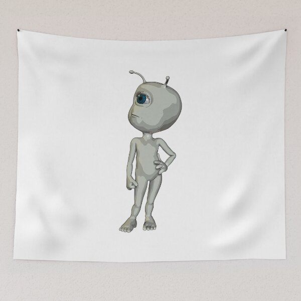 Item preview, An alien looks at the stars designed and sold by MIRO3D.