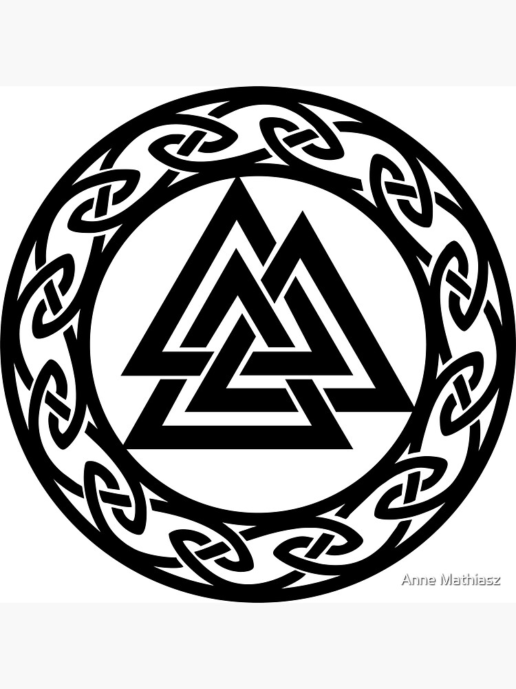 Valknut Magnet — SHIELDMAIDEN'S SANCTUM