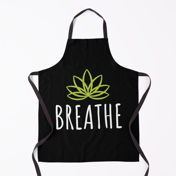 Item preview, Breathe - Yoga Pose Meditation Mindfulness Relaxation Lotus Flower designed and sold by bonmotto.
