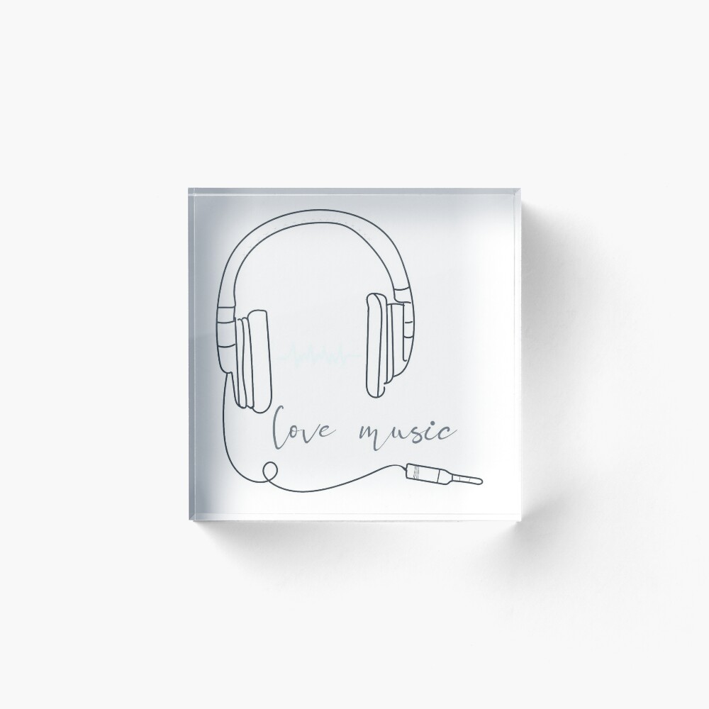 Premium Vector | Minimalist music line art headphone outline drawing simple  sketch musician instrument vector