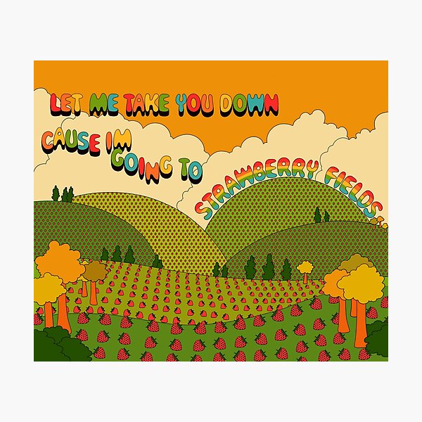 Strawberry Fields Photographic Print