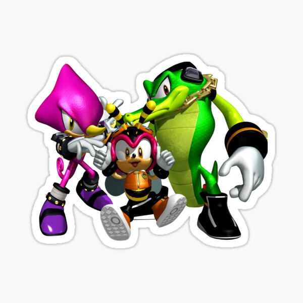 Sonic Heroes - Equipo Chaotix Pegatina