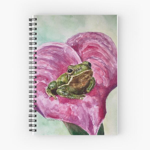 Item preview, frog smiling on a flower designed and sold by char-mitch.