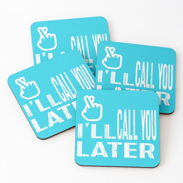 Item preview, White lie Party Fact - I'll call you later - fingers crossed designed and sold by PacificStreams.