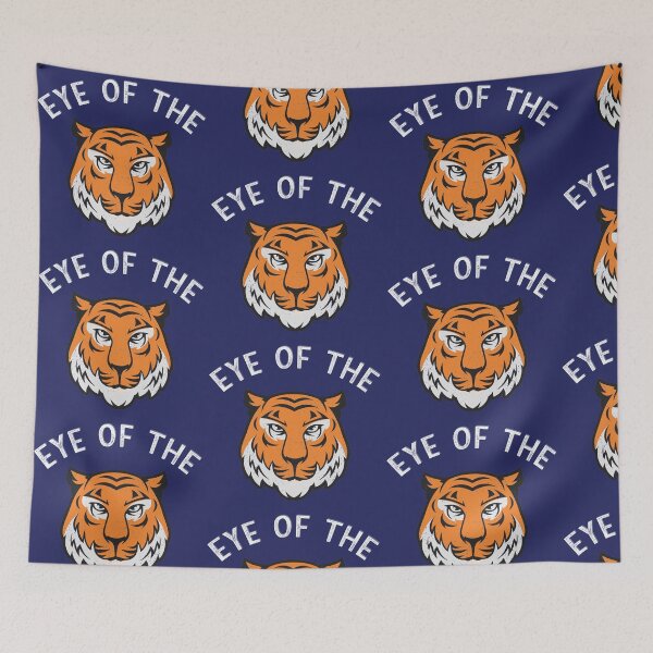 Item preview, Eye of the tiger - tiger mascot - focus, motivation - Rocky - tiger gift designed and sold by smooshfaceutd.