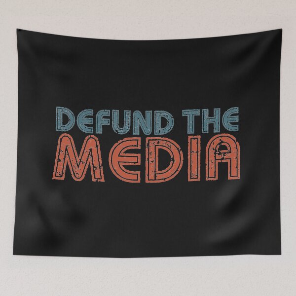 Aperçu de l'œuvre Defund The Media créée et vendue par EGIT.