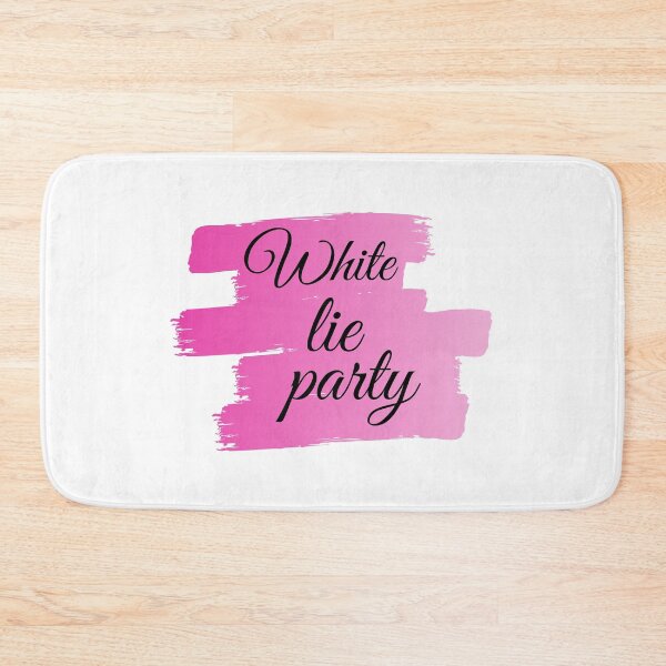 Item preview, white lie party designed and sold by Dear-Ashlin.