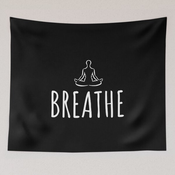 Item preview, Breathe - Yoga Lotus Position designed and sold by bonmotto.