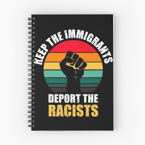 Item preview, KEEP THE IMMIGRANTS DEPORT THE RACISTS designed and sold by aksh-store.