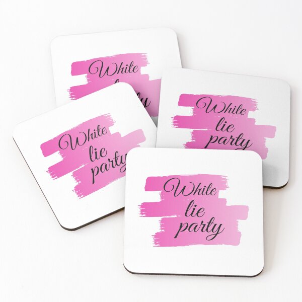 Item preview, white lie party designed and sold by Dear-Ashlin.
