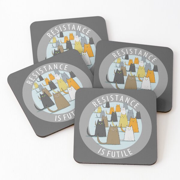 Item preview, Cats - Resistance is Futile designed and sold by tjf-artworks.