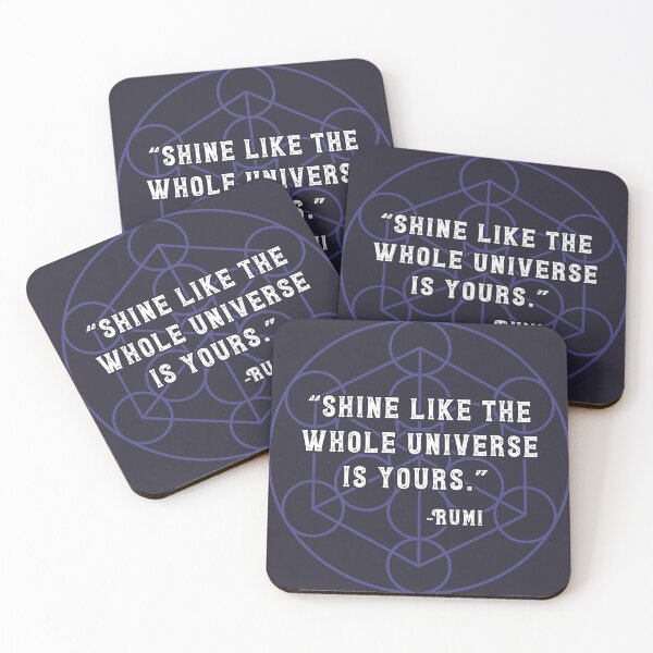 Item preview, Shine like the whole universe is yours. --Rumi designed and sold by RecoveryDesigns.