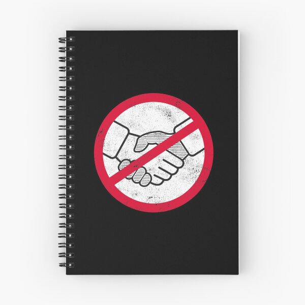 Item preview, STOP NO HANDSHAKE, HANDSHAKE NO THANKS BY SUBGIRL designed and sold by SUBGIRL.