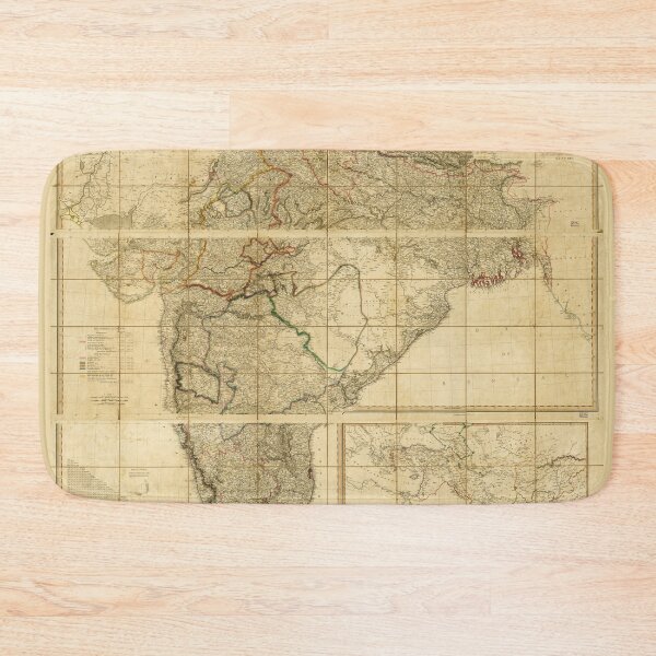 Item preview, Map of India (Hindostan) from 1824 designed and sold by allhistory.