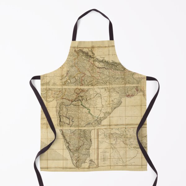 Item preview, Map of India (Hindostan) from 1824 designed and sold by allhistory.